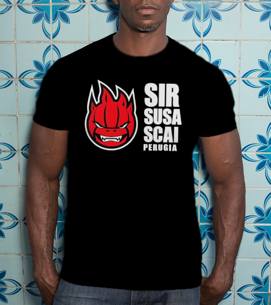 Sir Susa Scai Perugia Fierce Flames T-Shirt