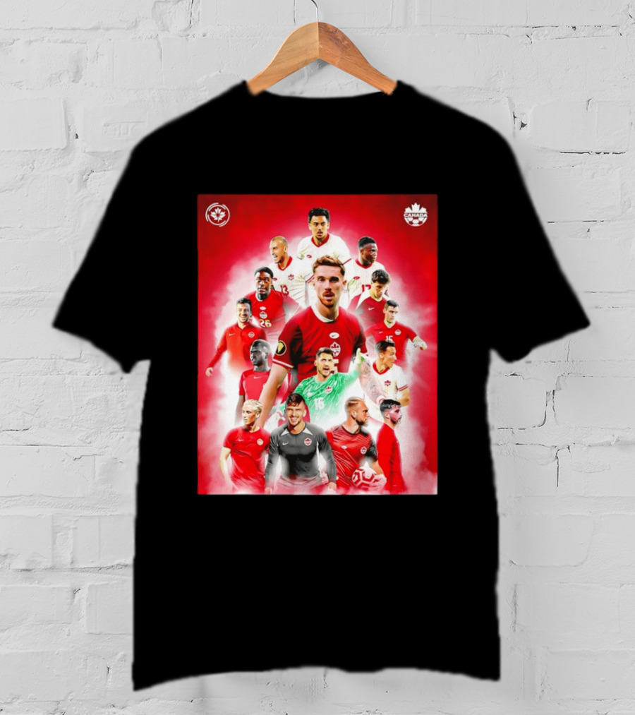 Canada's Team 2026 Men's National Soccer Team Players T-Shirt