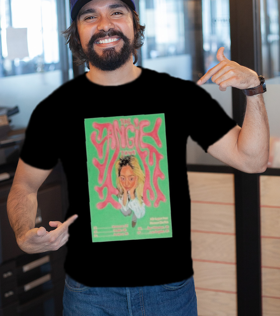 Spill Tab The Angie Tour March 2026 Denver Vancouver San Francisco Seattle T-Shirt