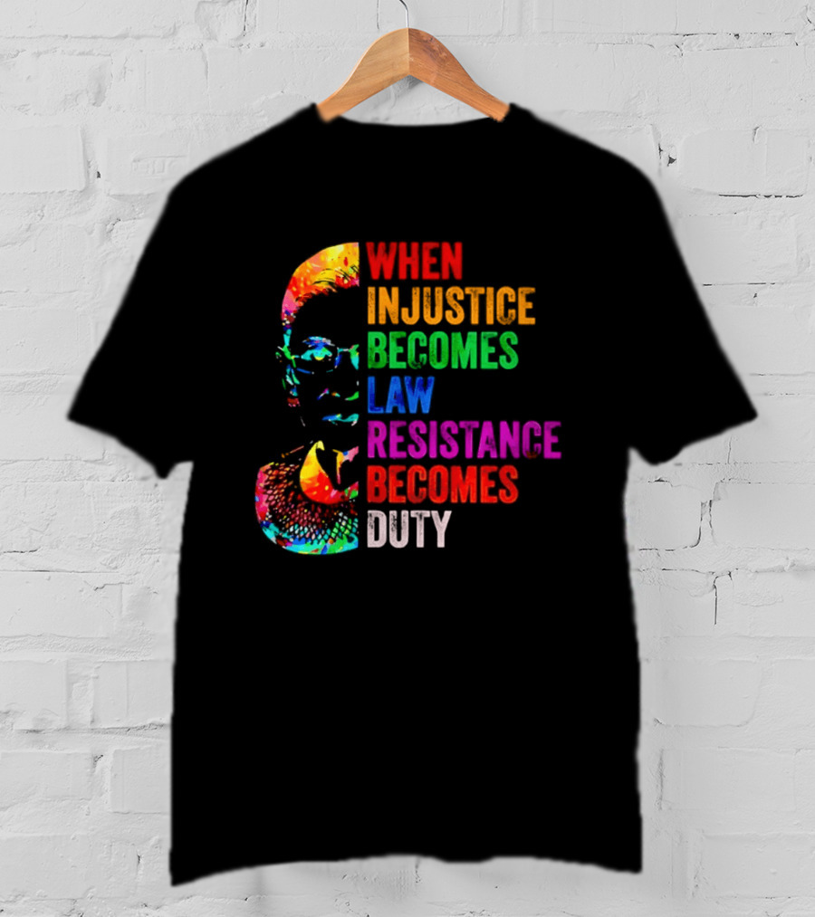 When Injustice Becomes Law Resistance Becomes Duty Inspirational St. Patrick Women's T-Shirt