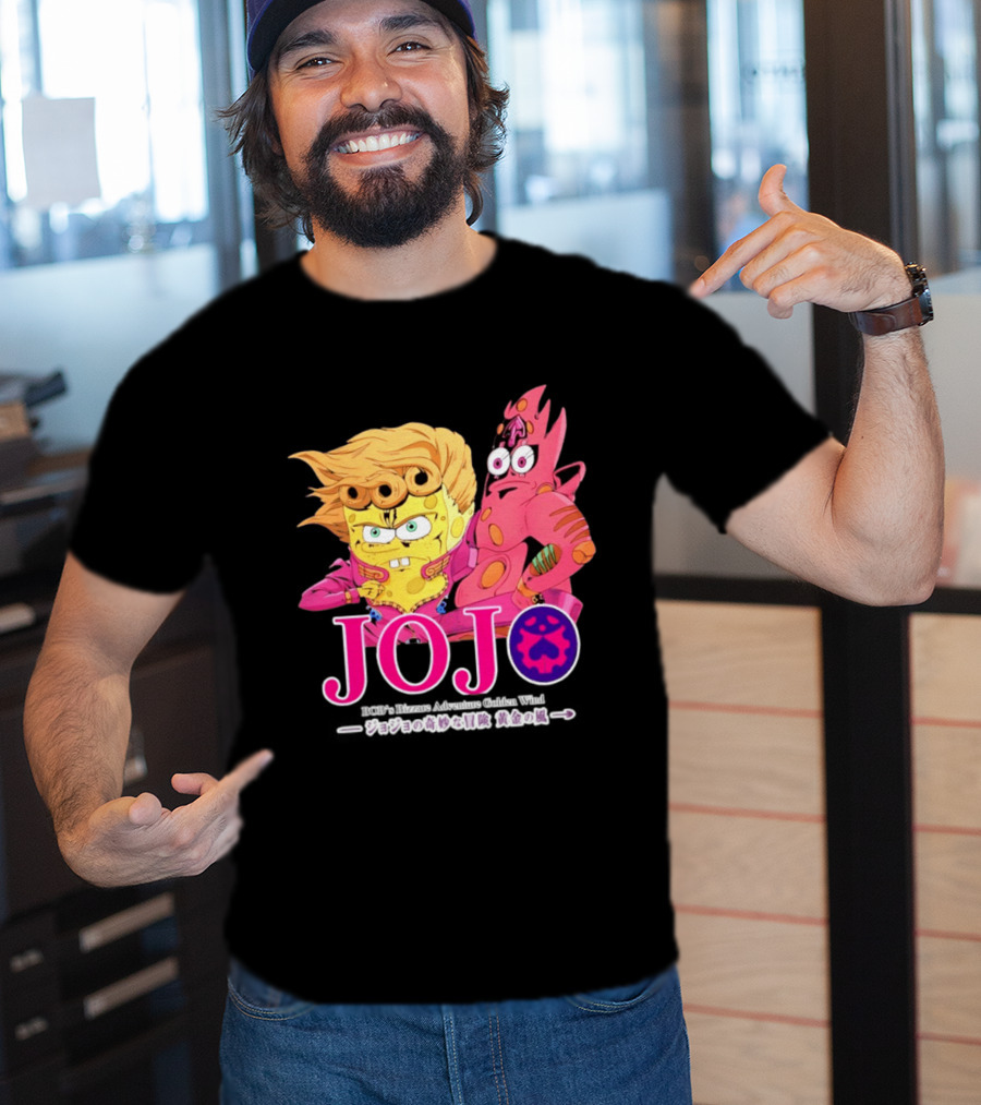 Jojo Giornobob Crossover Anime T-Shirt