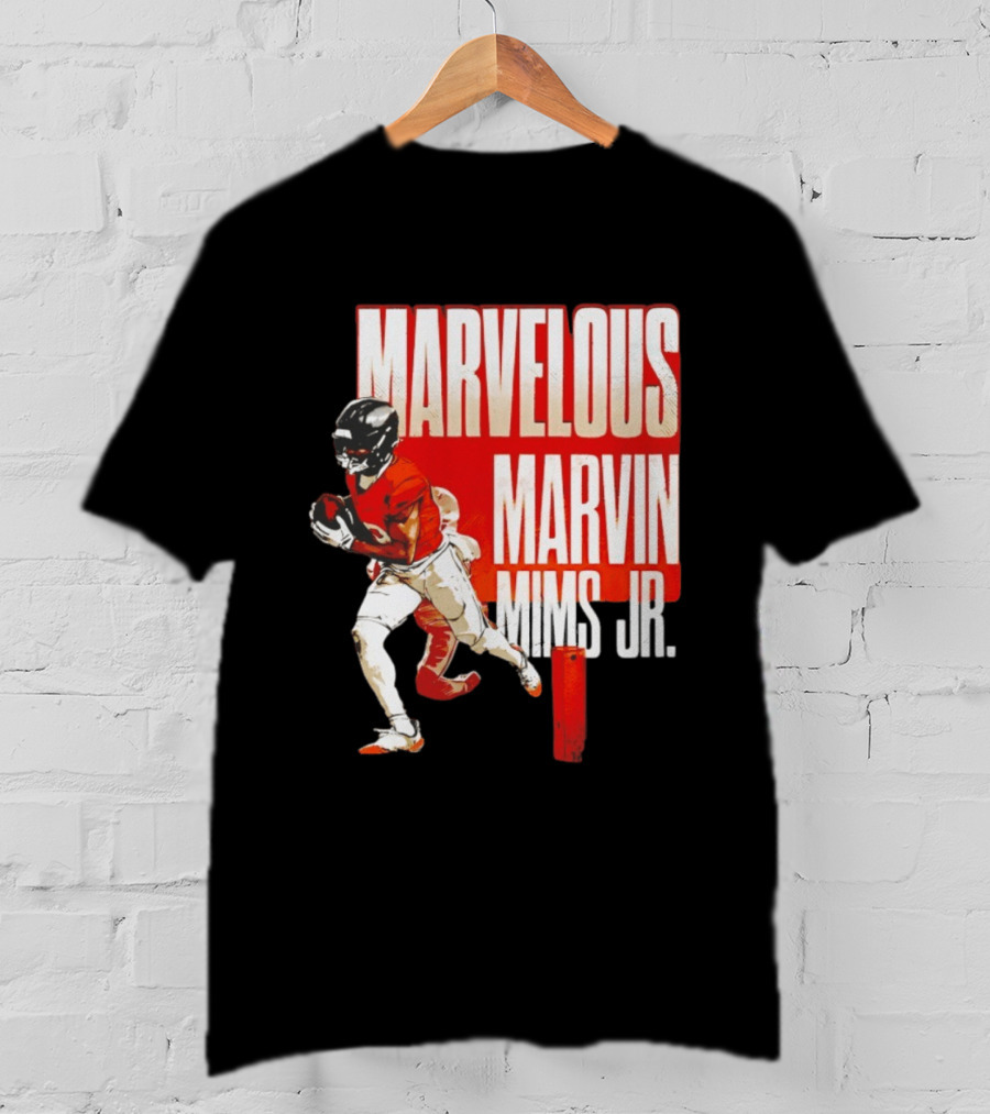 Marvelous Marvin Mims Jr Denver Broncos Football Star T-Shirt