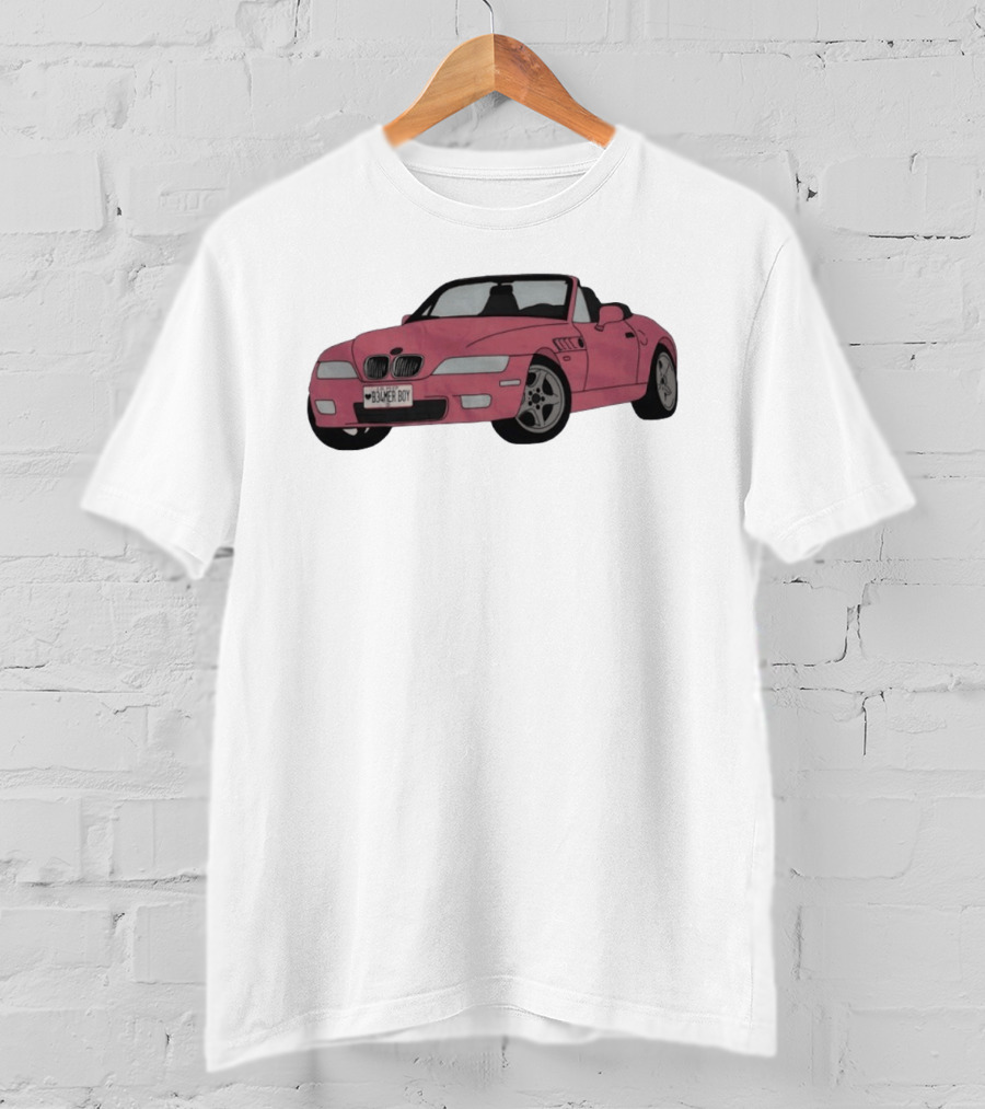 Convertible Pink BMW Z3 B3MER BOY T-Shirt