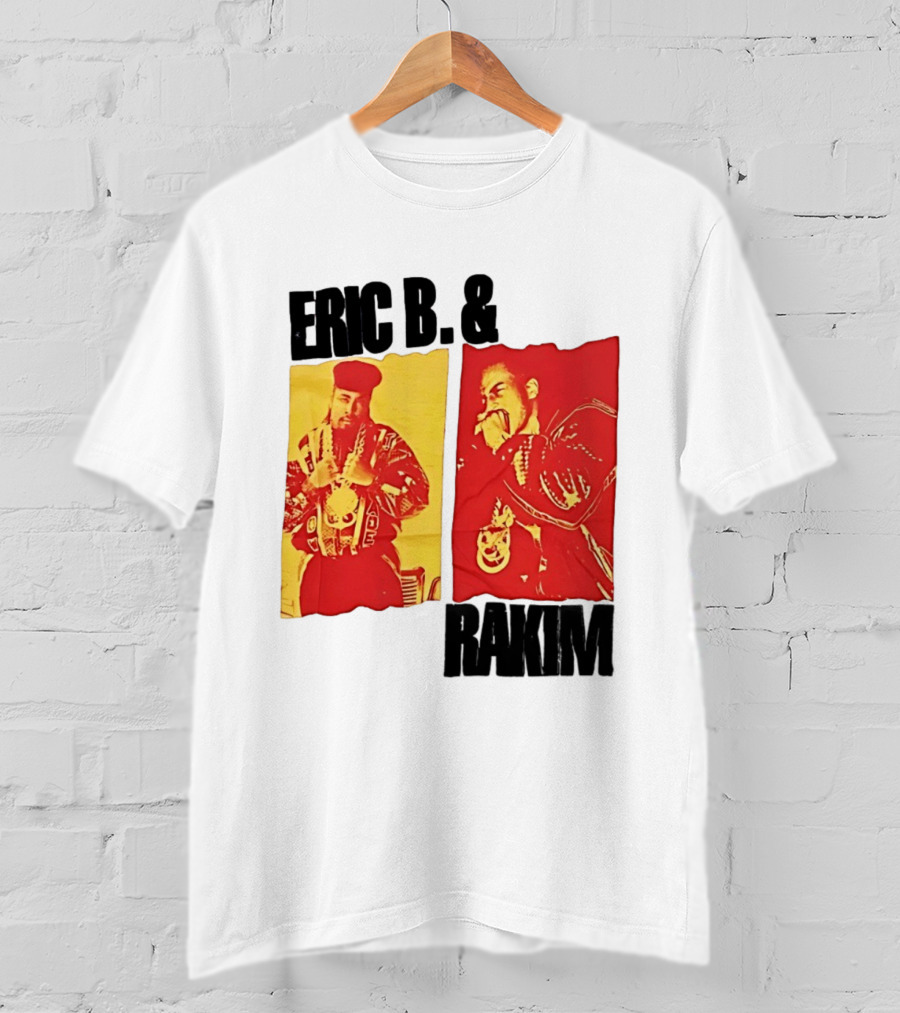 Eric B And Rakim Ain't No Joke 1988 Vintage Hip Hop Legends T-Shirt