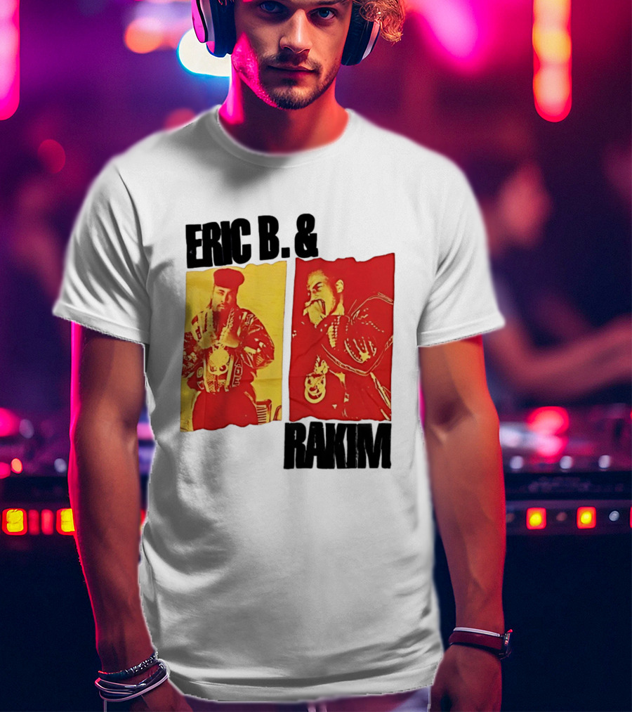 Eric B And Rakim Ain't No Joke 1988 Vintage Hip Hop Legends T-Shirt