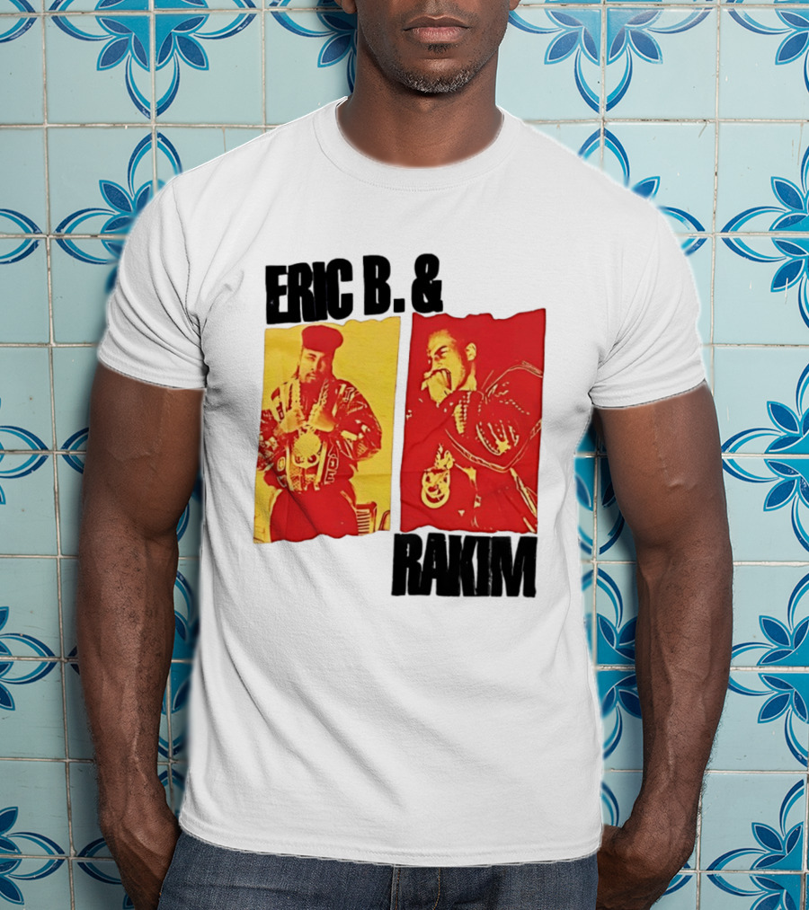 Eric B And Rakim Ain't No Joke 1988 Vintage Hip Hop Legends T-Shirt