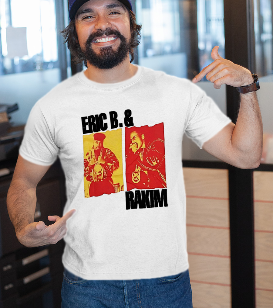 Eric B And Rakim Ain't No Joke 1988 Vintage Hip Hop Legends T-Shirt
