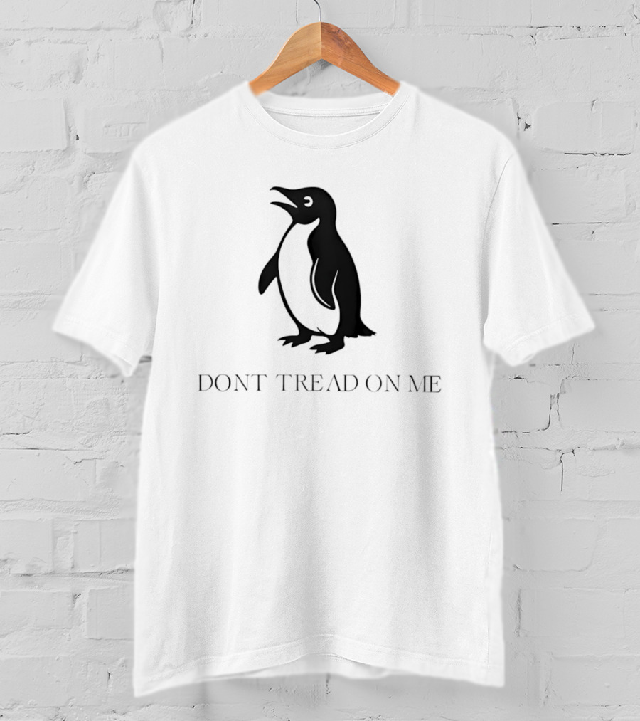Penguin Don't Tread On Me T-Shirt