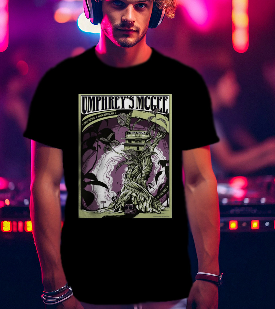 Umphrey's McGee First Avenue Minneapolis MN Jan 24 2026 T-Shirt