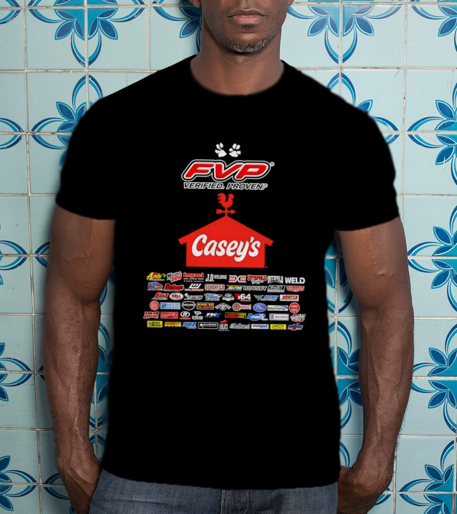FVP Verified Proven Casey's Racing Performance Brands T-Shirt
