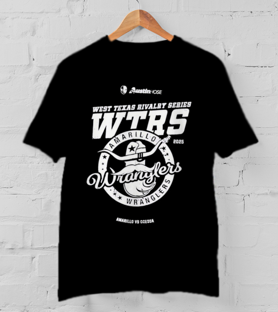 West Texas Rivalry Series WTRS Amarillo Wranglers 2025 AMARILLO VS COLORADO T-Shirt