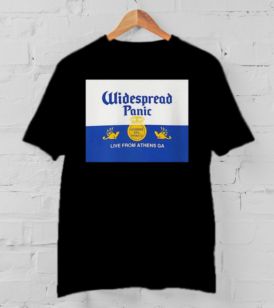 Widespread Panic Hombre Del Panico Live From Athens GA T-Shirt
