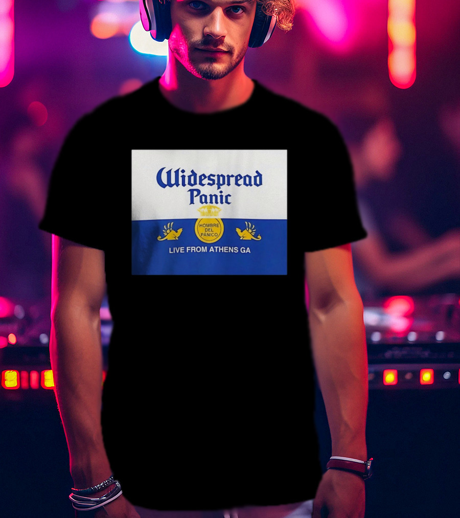 Widespread Panic Hombre Del Panico Live From Athens GA T-Shirt