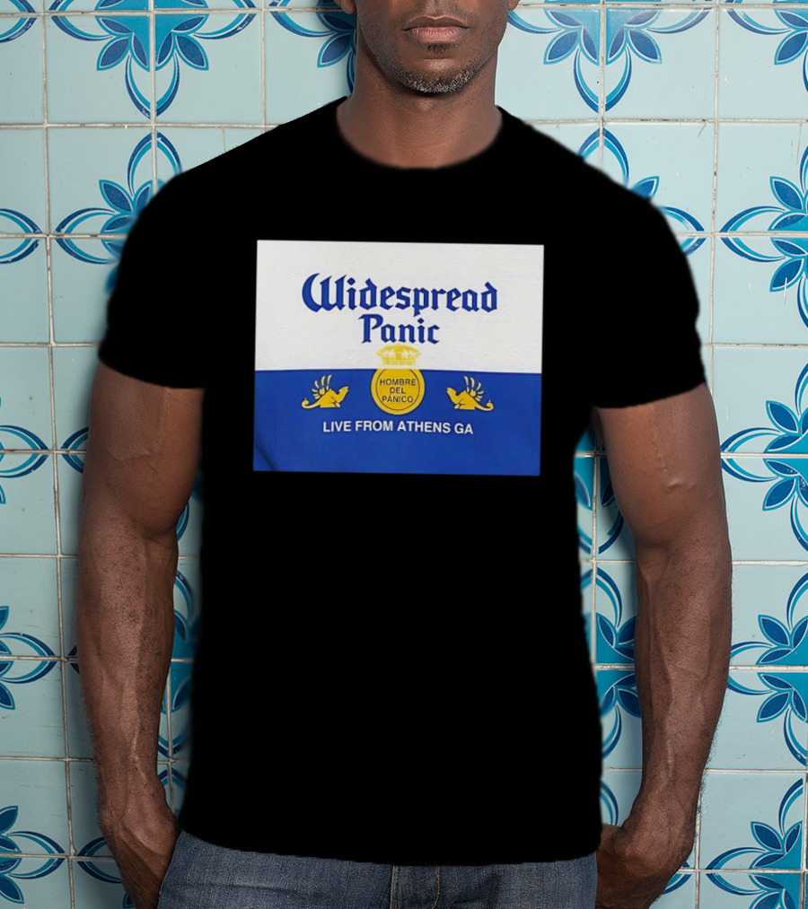 Widespread Panic Hombre Del Panico Live From Athens GA T-Shirt