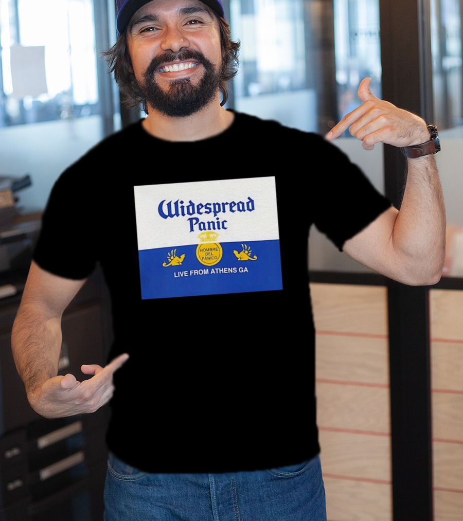 Widespread Panic Hombre Del Panico Live From Athens GA T-Shirt