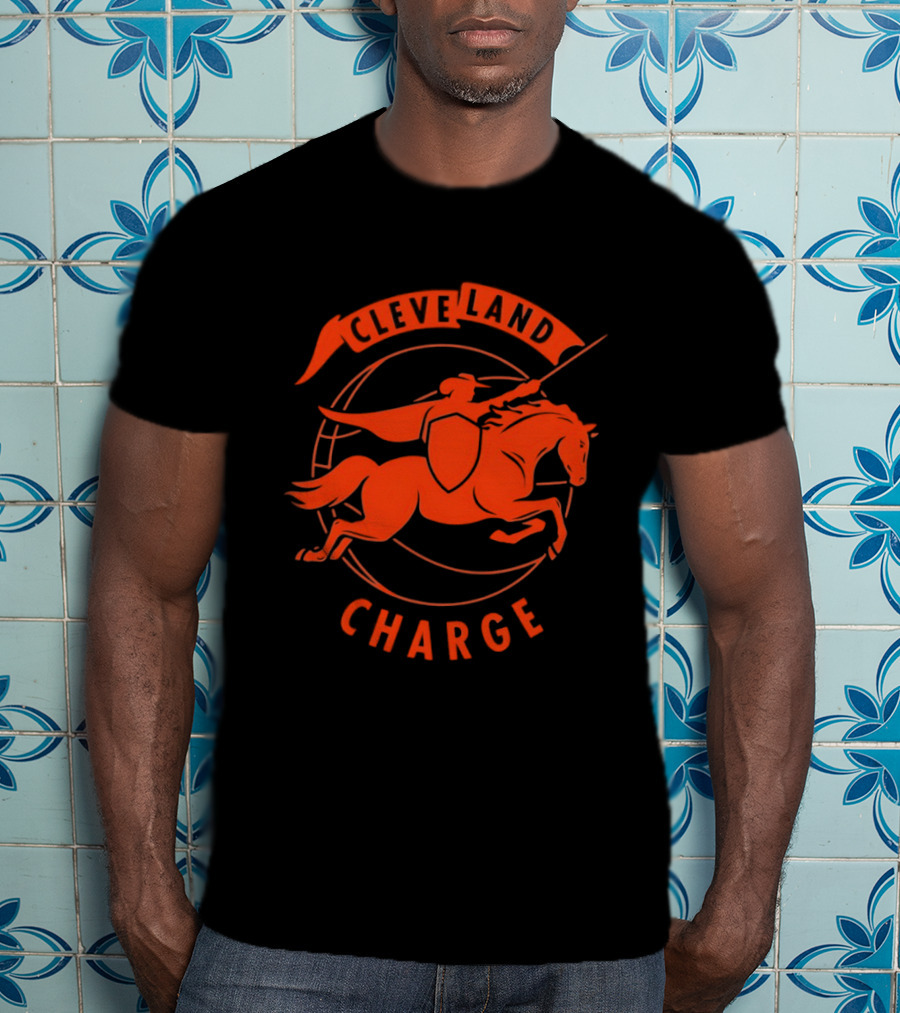 Cleveland Charge Basketball Team Knight Riding Horse T-Shirt