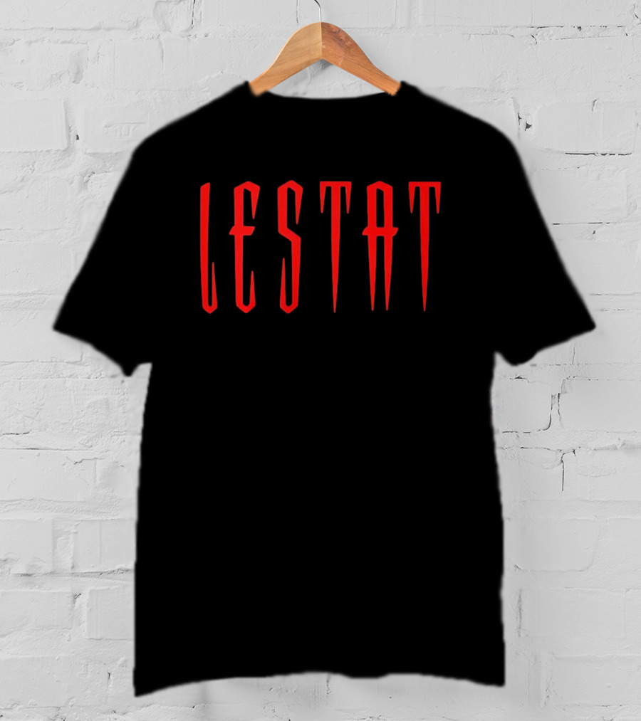 Lestat De Lioncourt Vampire Chronicles Dripping Red Font T-Shirt