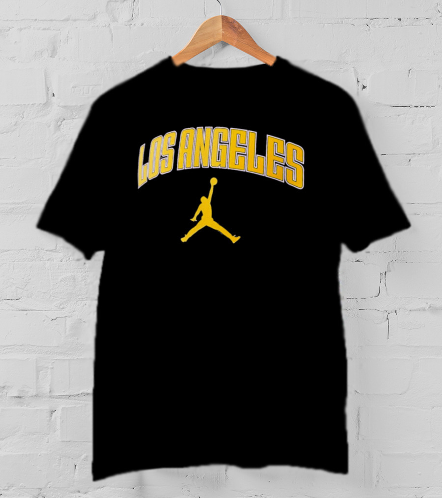 Los Angeles Jumpman Basketball Iconic Style Sportswear T-Shirt
