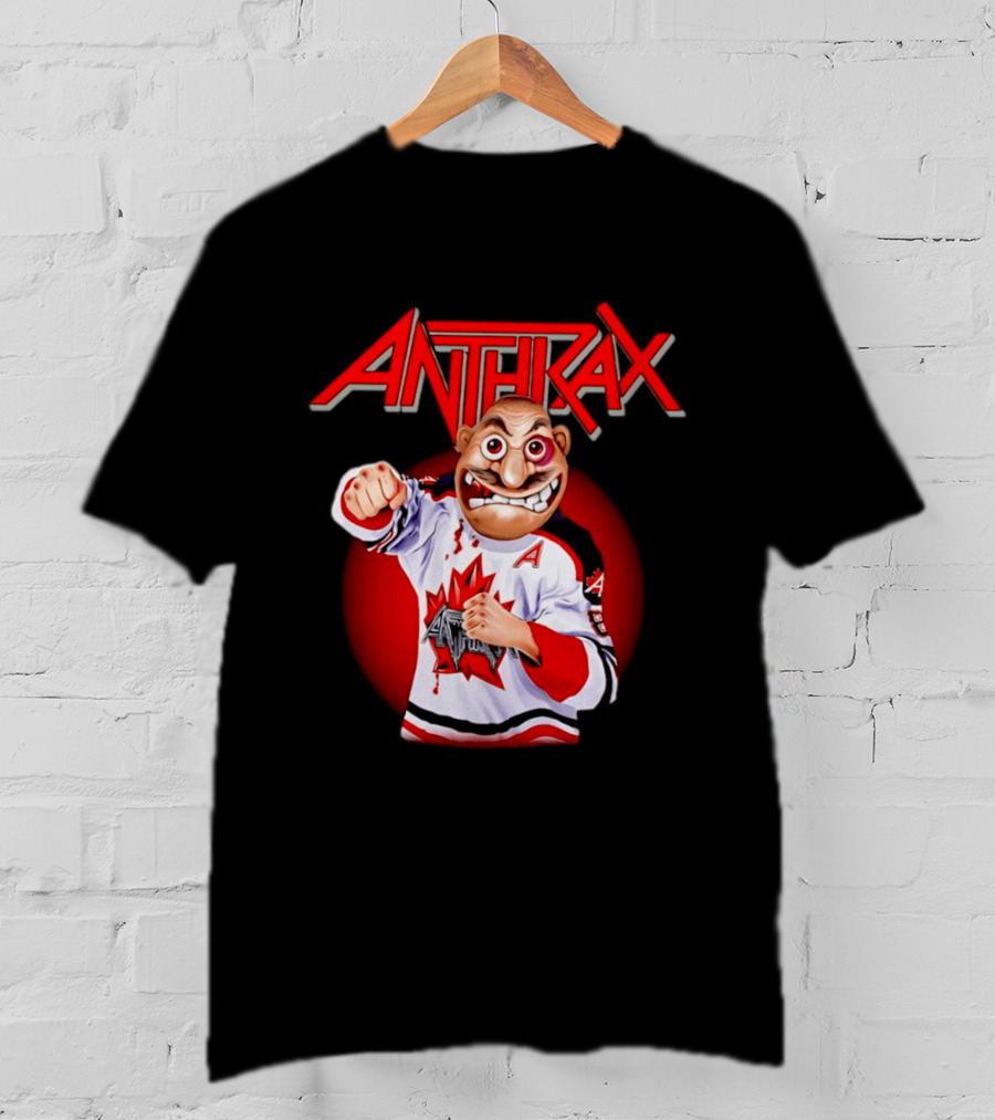 Anthrax Hockey Jersey With Mad T-Shirt