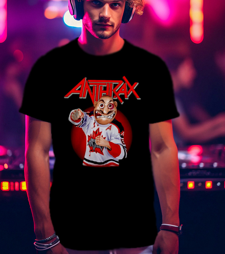 Anthrax Hockey Jersey With Mad T-Shirt