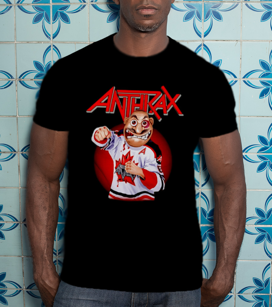 Anthrax Hockey Jersey With Mad T-Shirt