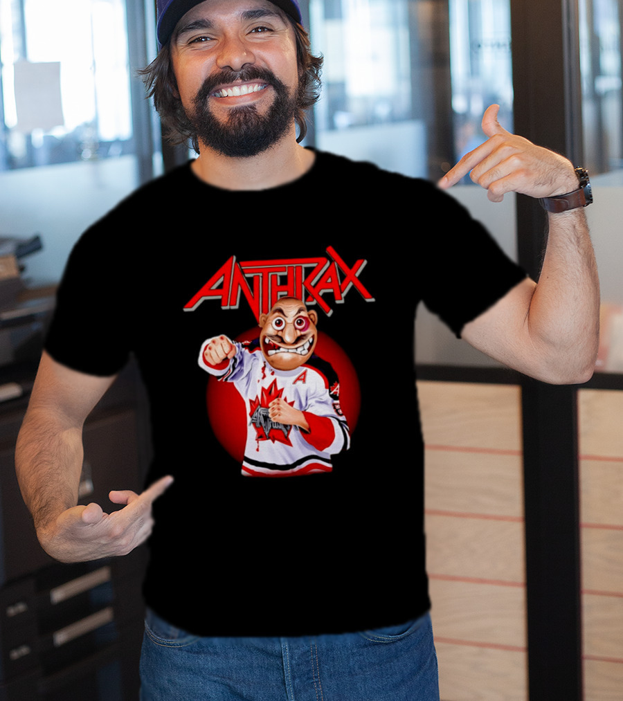 Anthrax Hockey Jersey With Mad T-Shirt