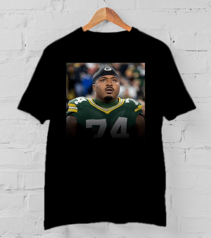 Elgton Jenkins Packers 74 Green Bay NFL Player Gear T-Shirt