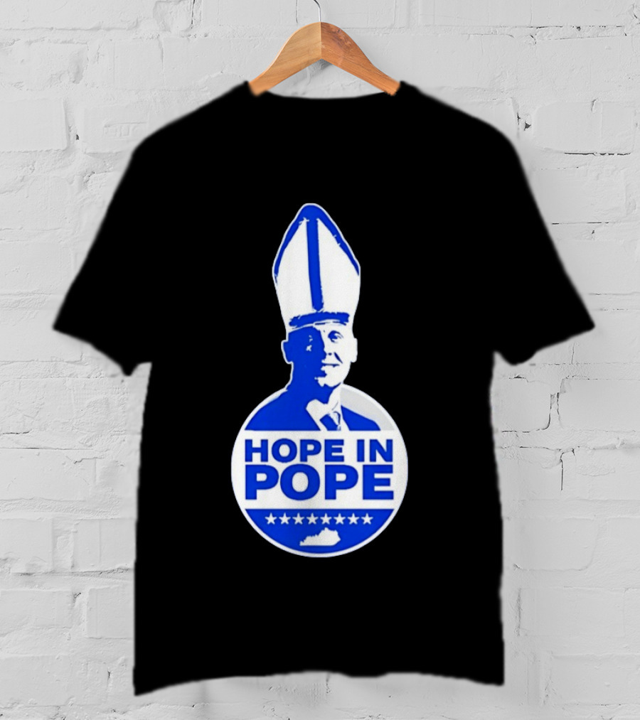 Hope In Pope Kentucky Wildcats Baseball Fan T-Shirt