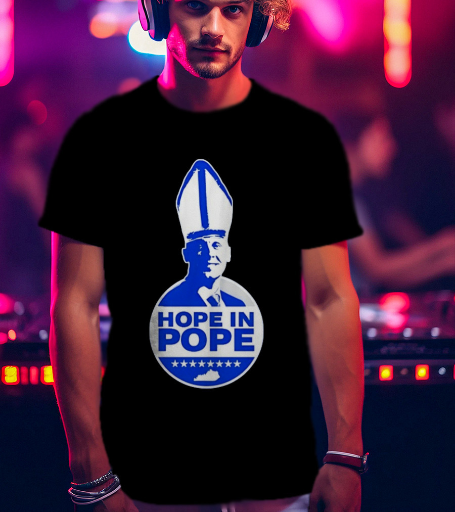 Hope In Pope Kentucky Wildcats Baseball Fan T-Shirt