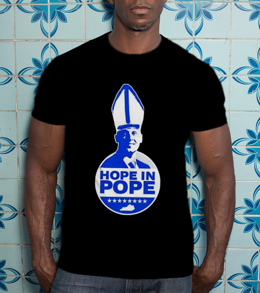 Hope In Pope Kentucky Wildcats Baseball Fan T-Shirt