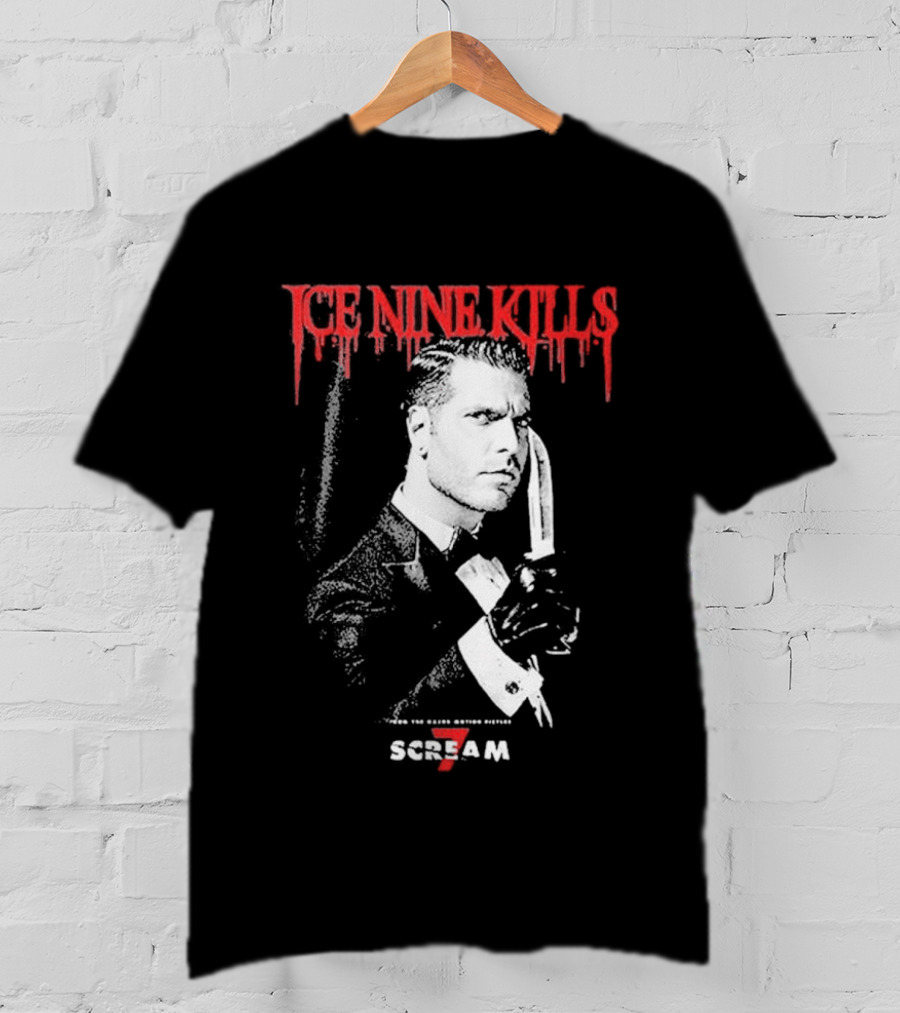 Ice Nine Kills Don't Hang Up Nightmare On The Knife Part 2 Scream T-Shirt
