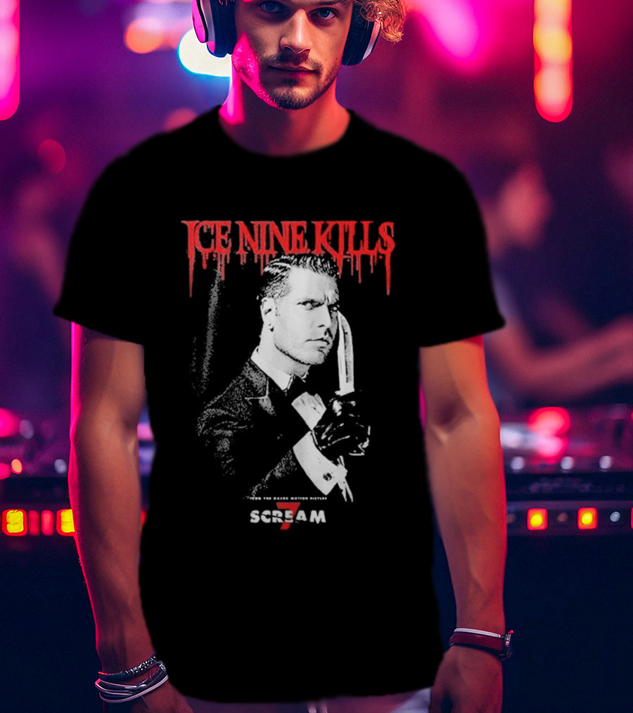 Ice Nine Kills Don't Hang Up Nightmare On The Knife Part 2 Scream T-Shirt