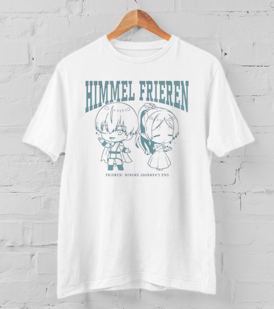 Himmel Frieren Beyond Journey's End Anime Chibi Characters T-Shirt