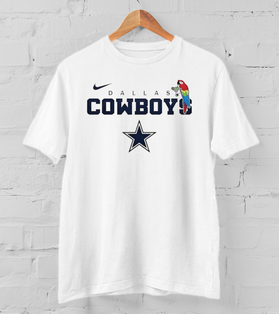 Dallas Cowboys Nike Parrot Cocktail Star T-Shirt