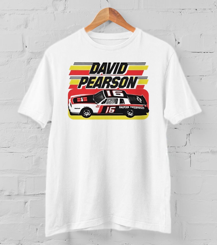 David Pearson 16 Halpern Enterprises Racing Car T-Shirt