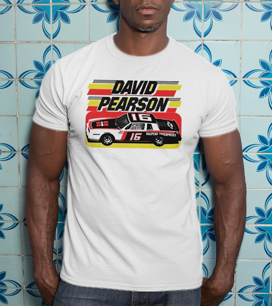 David Pearson 16 Halpern Enterprises Racing Car T-Shirt