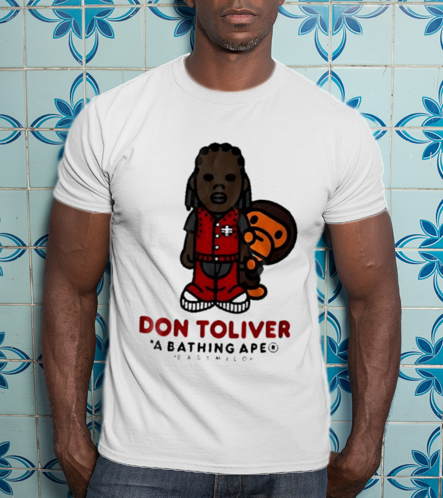 Don Toliver A Bathing Ape Baby Milo Collaboration T-Shirt