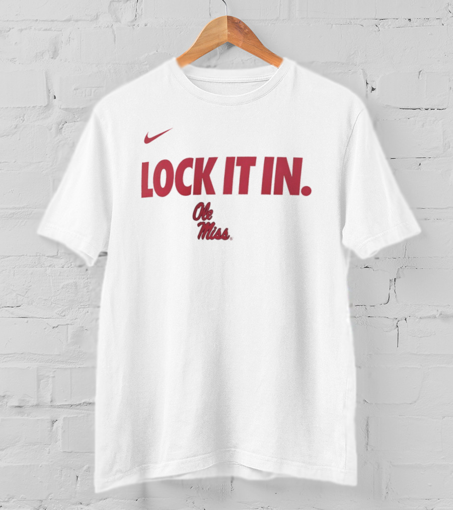 Nike Lock It In Ole Miss T-Shirt