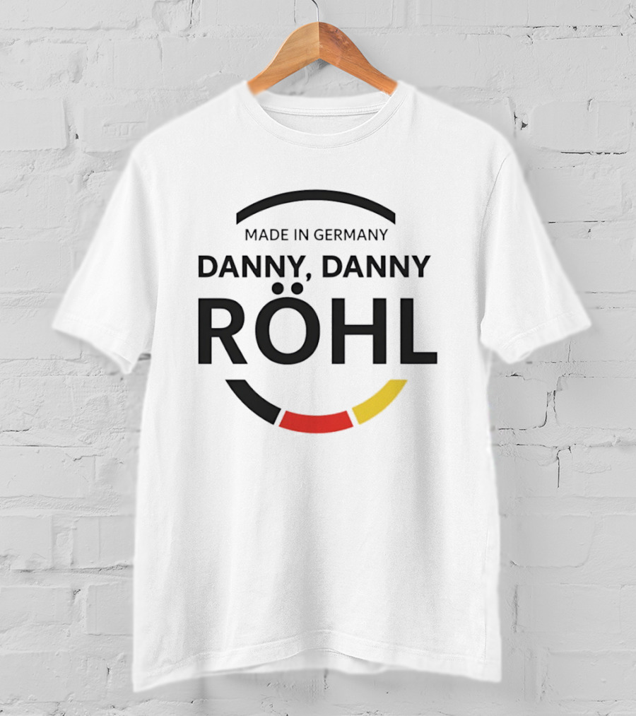 Made In Germany Danny Danny Röhl Black Red Yellow T-Shirt