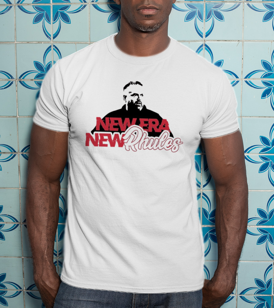 New Era New Rhules Nebraska Cornhuskers Coach T-Shirt