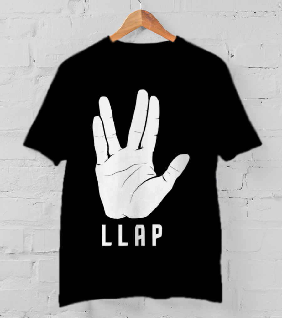 LLAP Vulcan Salute Hand T-Shirt