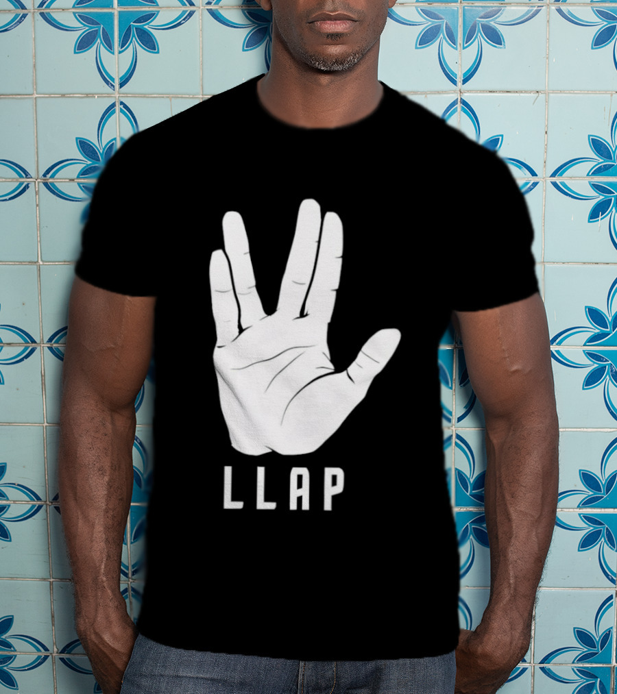 LLAP Vulcan Salute Hand T-Shirt