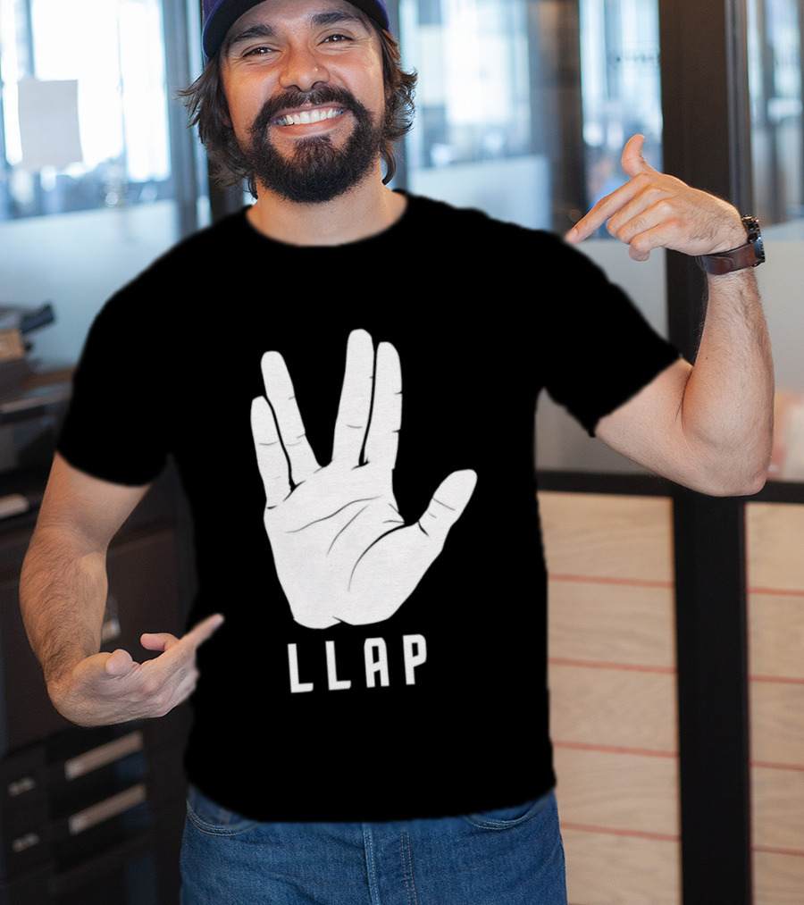 LLAP Vulcan Salute Hand T-Shirt