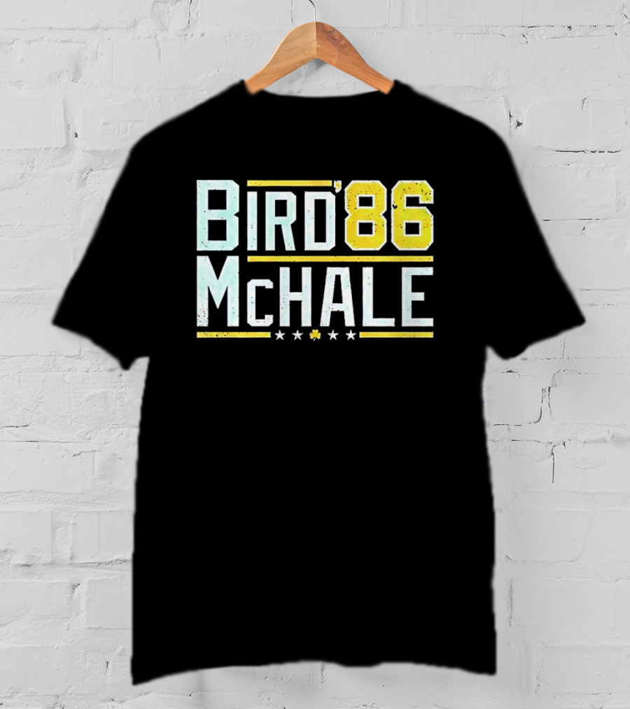 Bird '86 McHale Retro Basketball T-Shirt