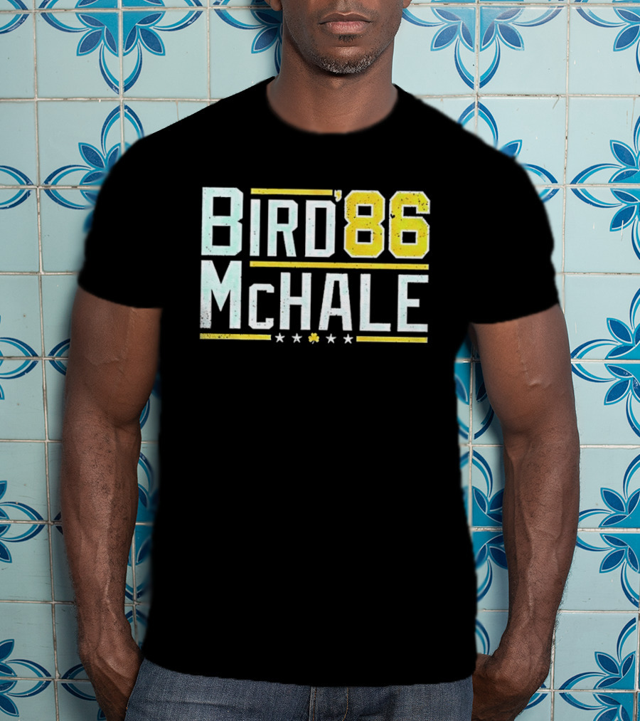 Bird '86 McHale Retro Basketball T-Shirt