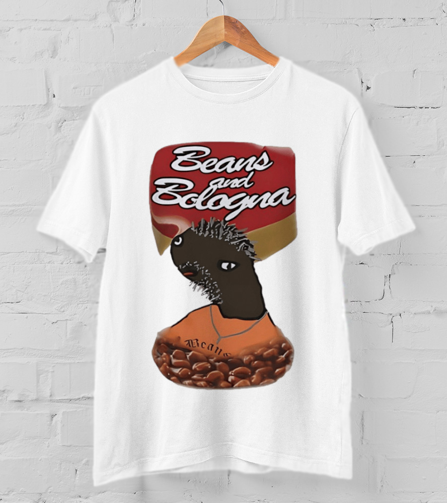 Beans And Bologna Can Head Character With Beans T-Shirt