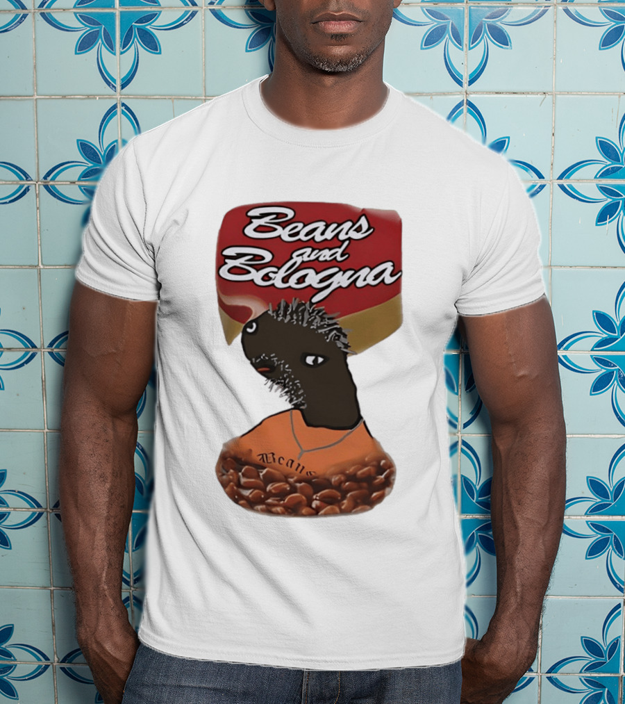 Beans And Bologna Can Head Character With Beans T-Shirt