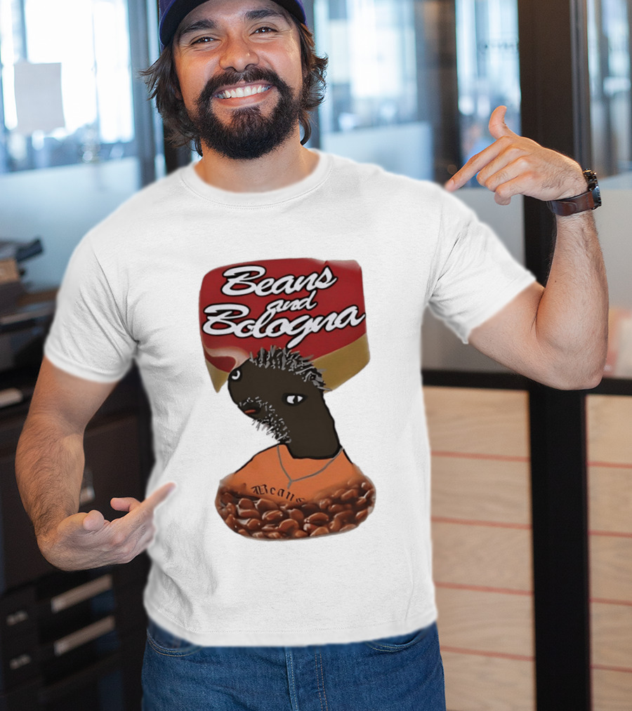 Beans And Bologna Can Head Character With Beans T-Shirt