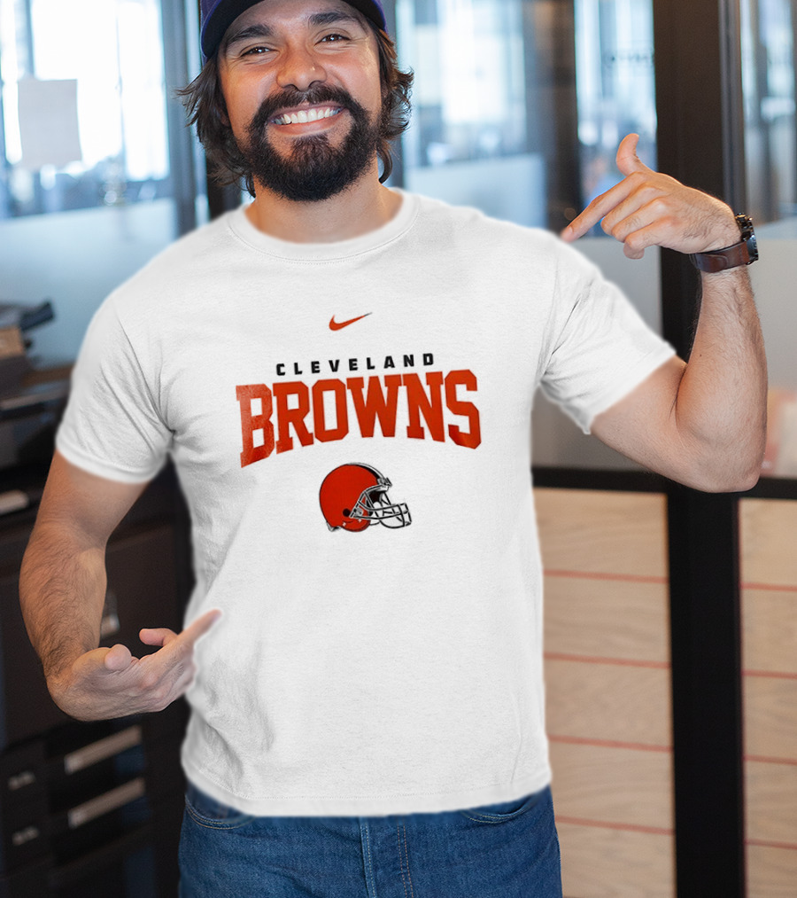 Cleveland Browns Spider Hero Chibi Nike Collaboration NFL Football T-Shirt