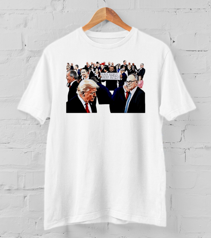 Congressman Al Green Sign Black People Arent Apes State Of The Union T-Shirt